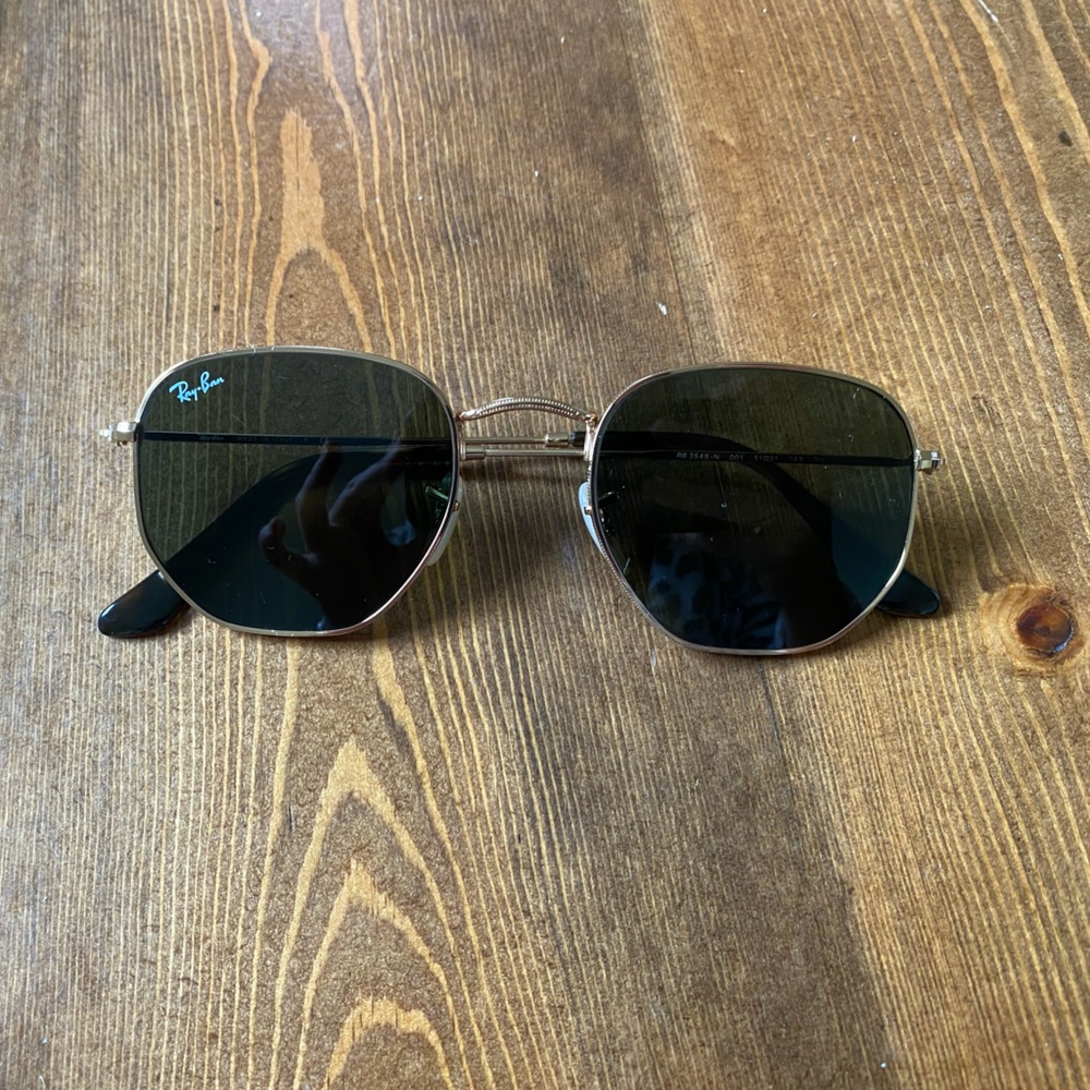 HEXAGONAL FLAT LENSES - RAY BANS